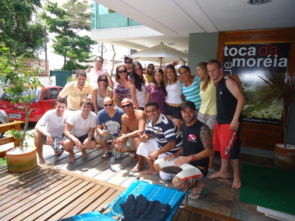 Hostel Albergue Toca da Moréia Bombinhas Exterior foto