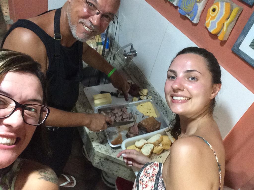 Hostel Albergue Toca da Moréia Bombinhas Exterior foto